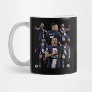 Kylian Mbappe Vintage Mug